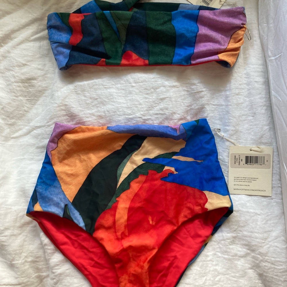 Mara Hoffman Abigail Top ONLY - Picture 2 of 7